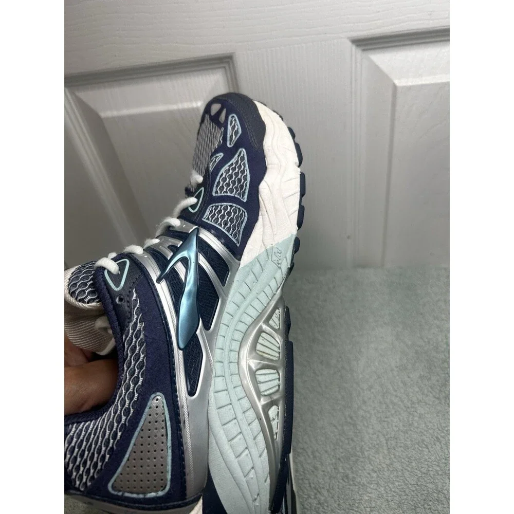 Brooks Ariel 14 Women’s Running Shoes Navy Blue Silver Size 10.5 B Medium